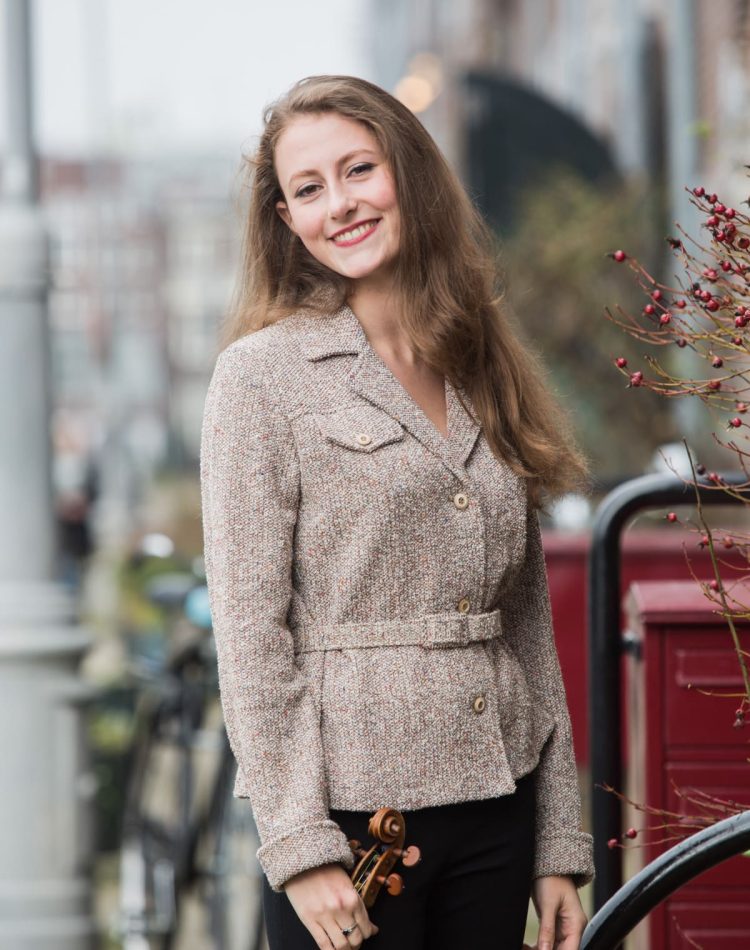 Photo Emma Roijackers, Violinist